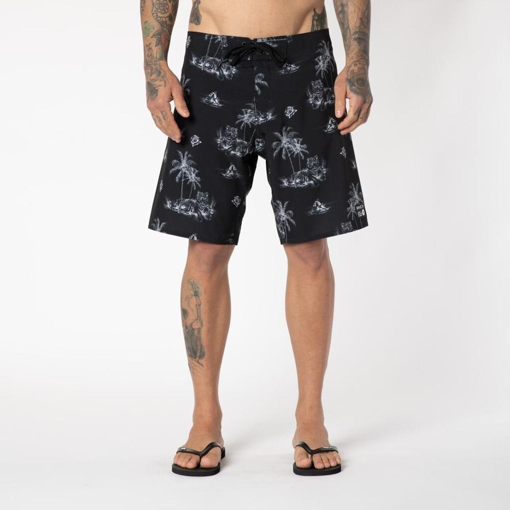 BOARDSHORT BENJ TIGER 18 - PRETO - 42