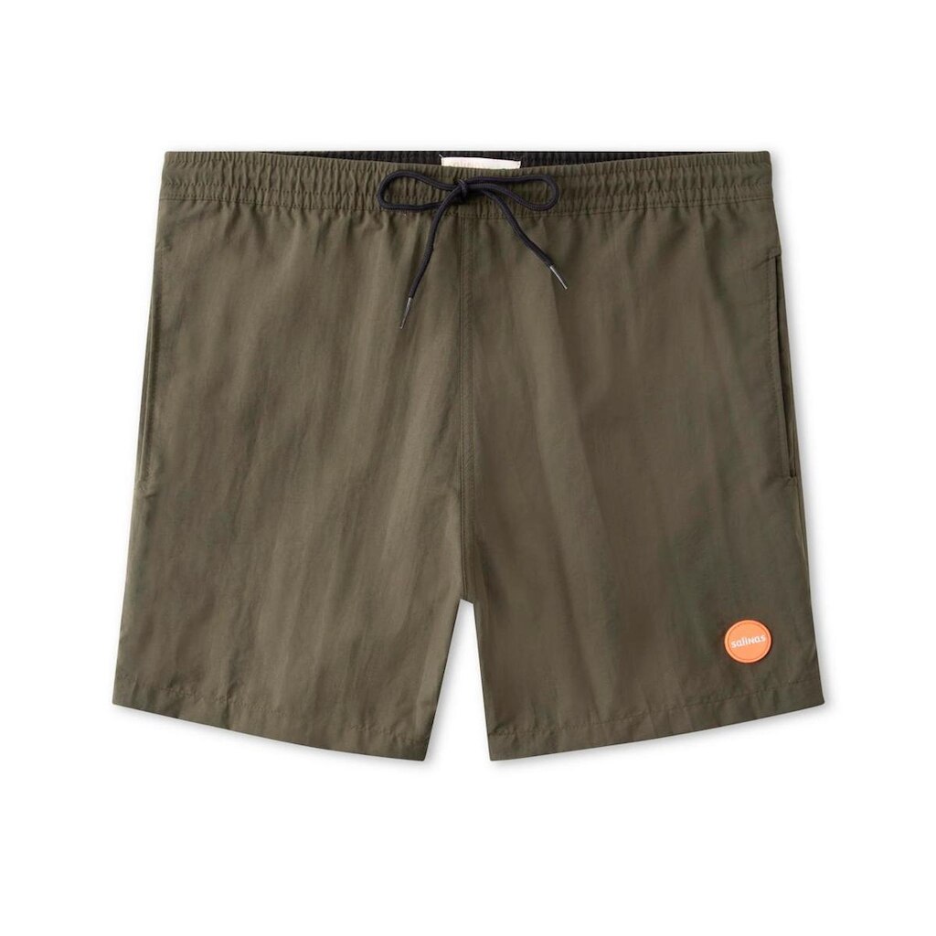 Boardshort Liso Verde militar M