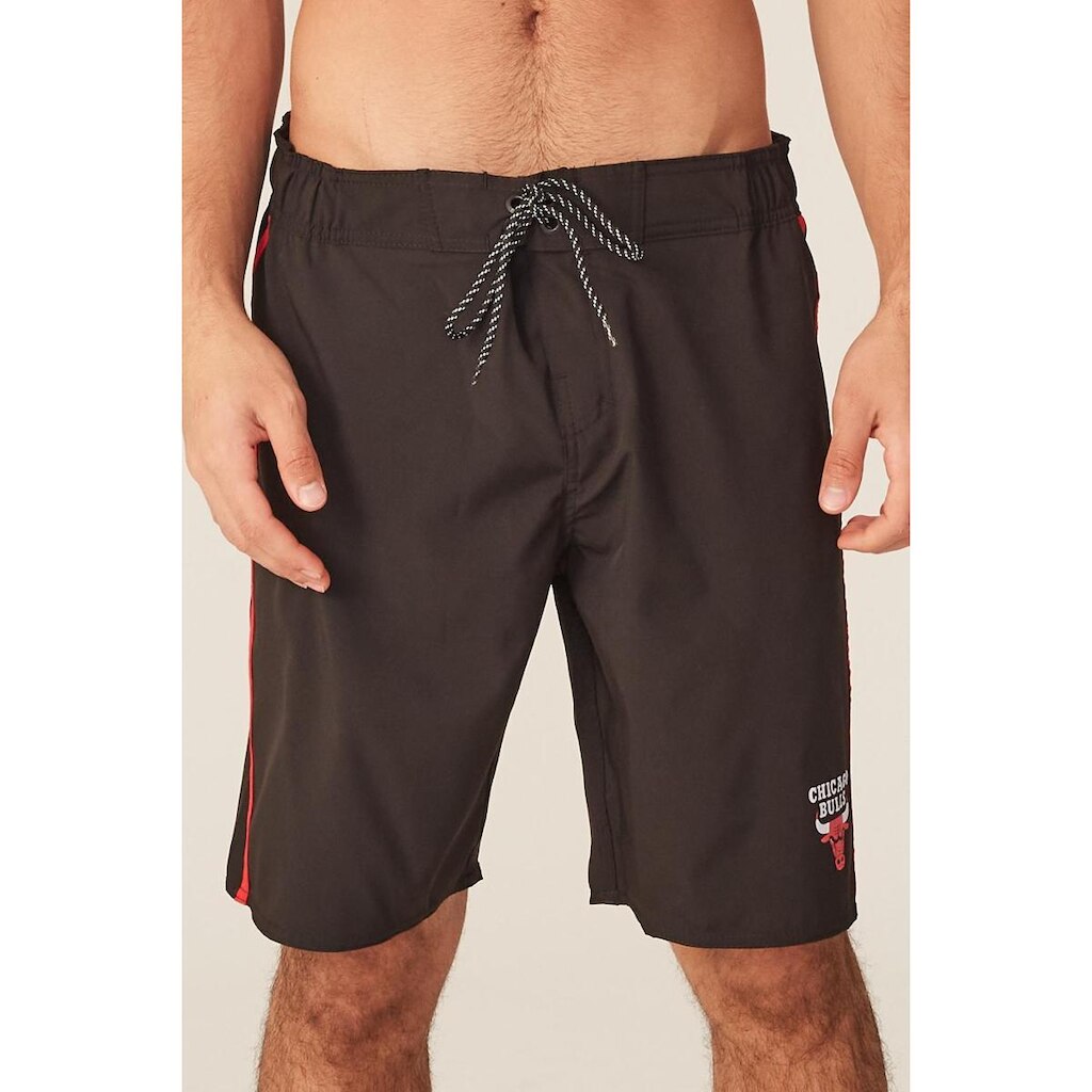 Boardshort NBA Com Elástico Chicago Bulls Masculino