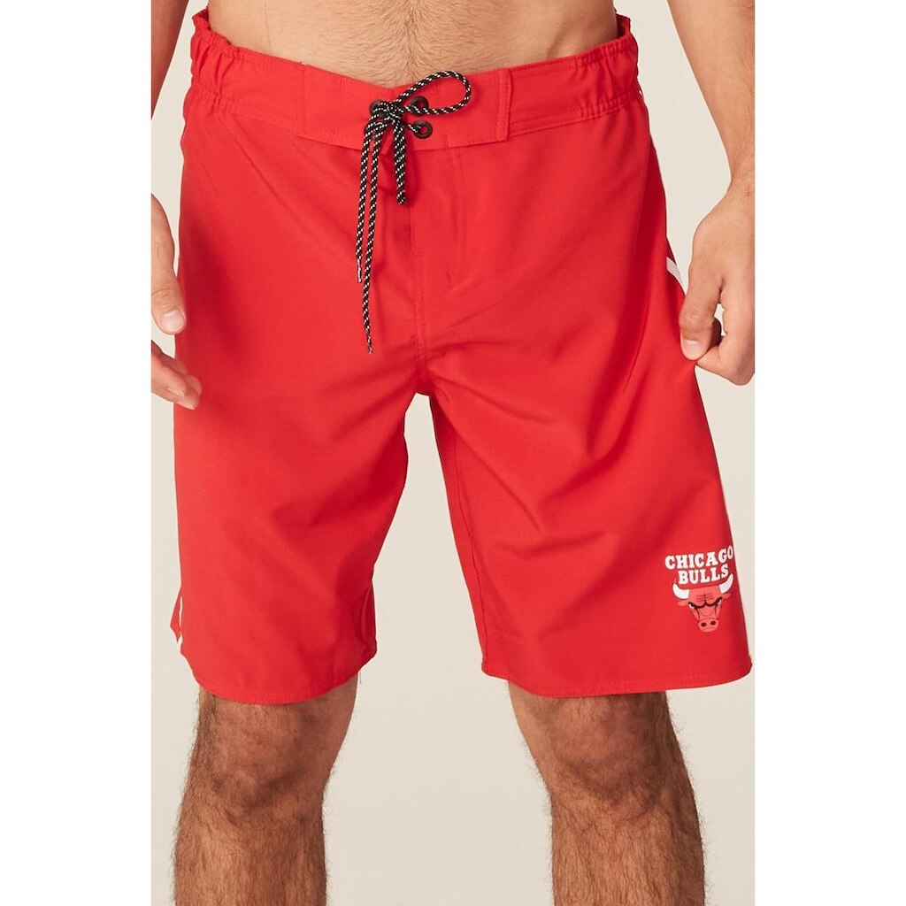 Boardshort NBA Com Elástico Chicago Bulls Masculino