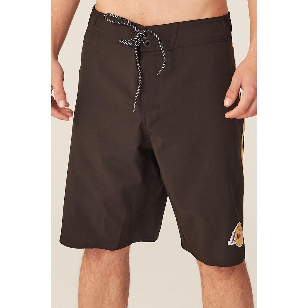 Boardshort NBA Com Elástico Los Angeles Lakers Masculino