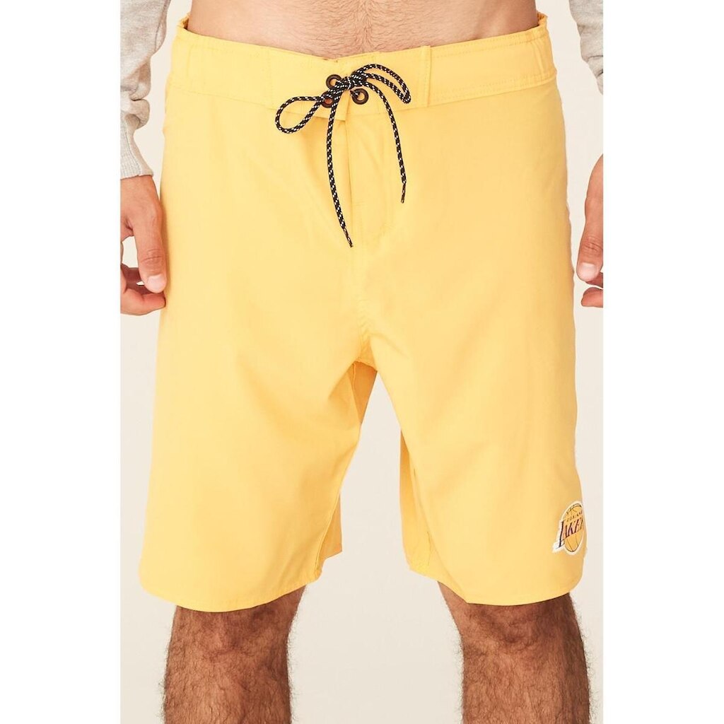 Boardshort NBA Com Elástico Los Angeles Lakers Masculino