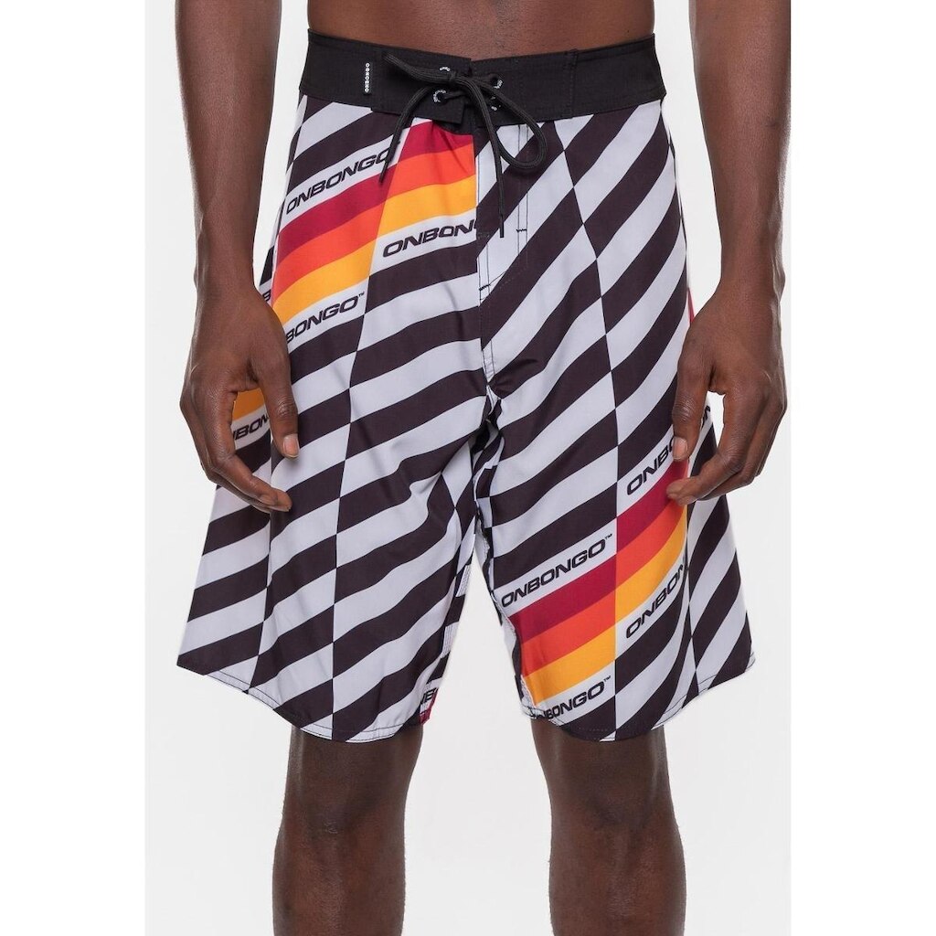 Boardshort Onbongo Glitc Masculino