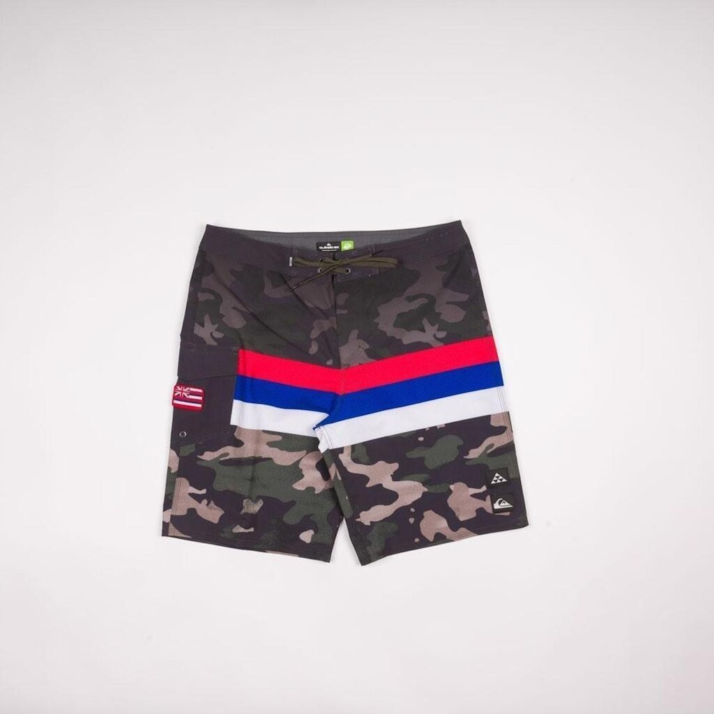 BOARDSHORT SURFSILK HAWAII STRIPE 20 - THYME - 44