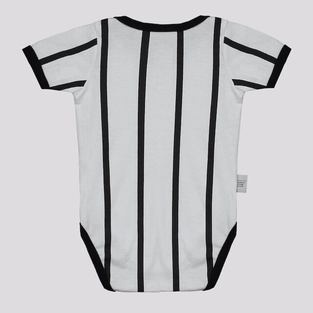 Body Corinthians Jogo Infantil Branco