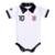 Body De Bebê Corinthians Camisa Polo Torcida Baby - Branco