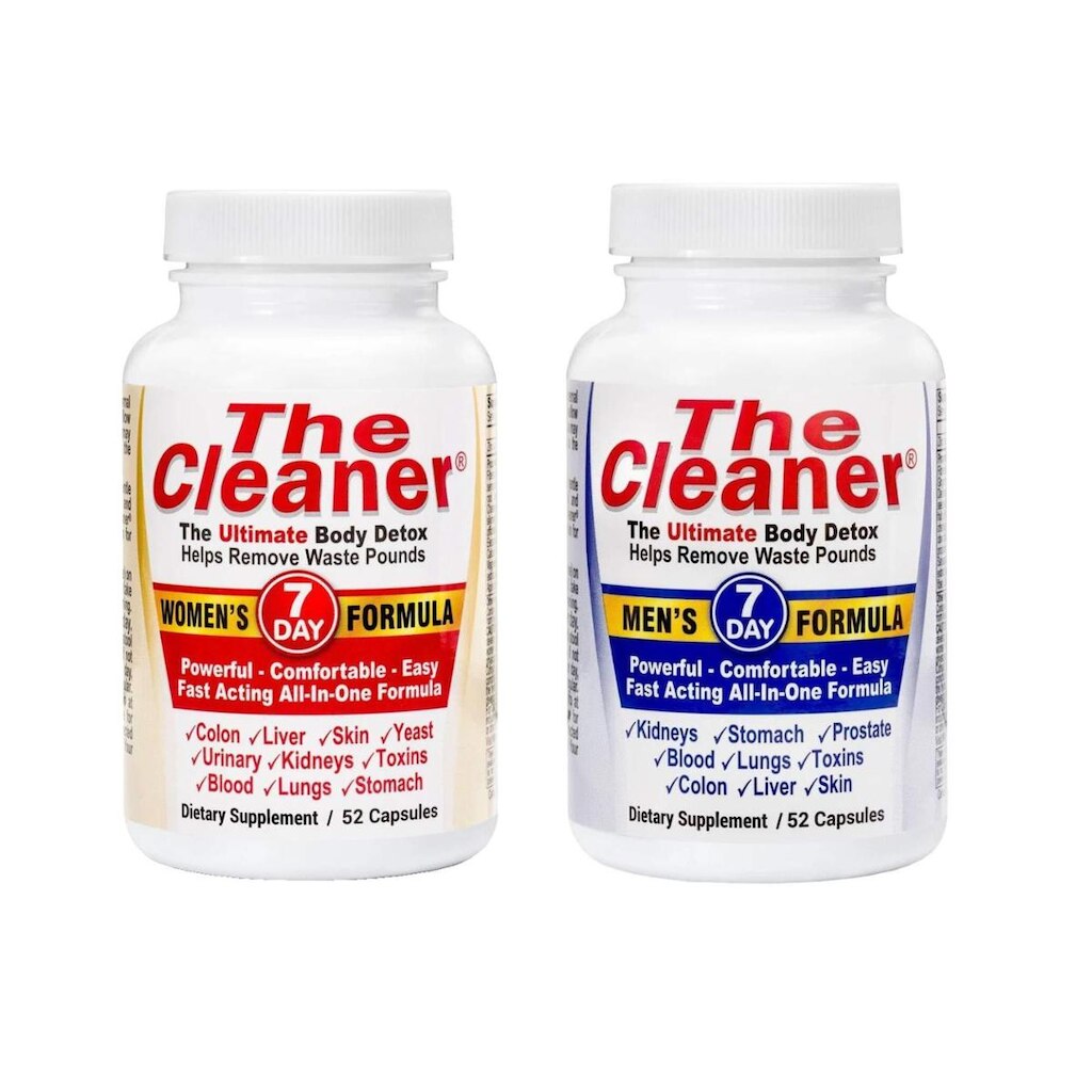 Body Detox Century Systems The Cleaner, pacote com 2 e 52 cápsulas