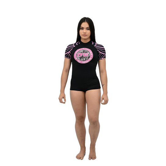 Body Feminino, Roupa de Academia, Macaquinho Feminino, Camiseta Térmica - In The Guard - Tatame - Preto Menor preço em Body Feminino, Roupa de Academia, Macaquinho Feminino, Camiseta Térmica - In The Guard - Tatame - Preto