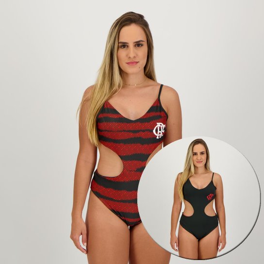 Body Flamengo Arrant Feminino Vermelho - Preto Menor preço em Body Flamengo Arrant Feminino Vermelho - Preto
