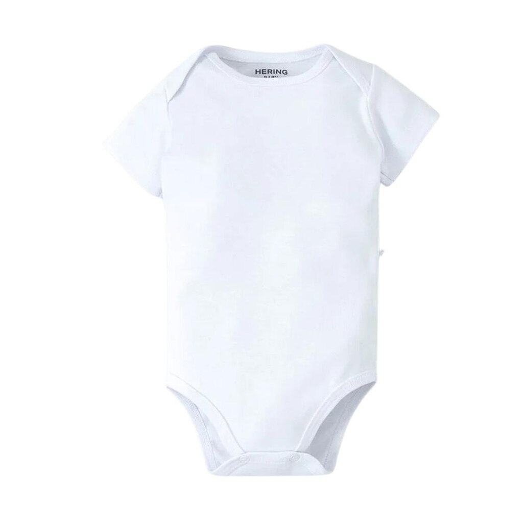 Body Hering Manga Curta Branco