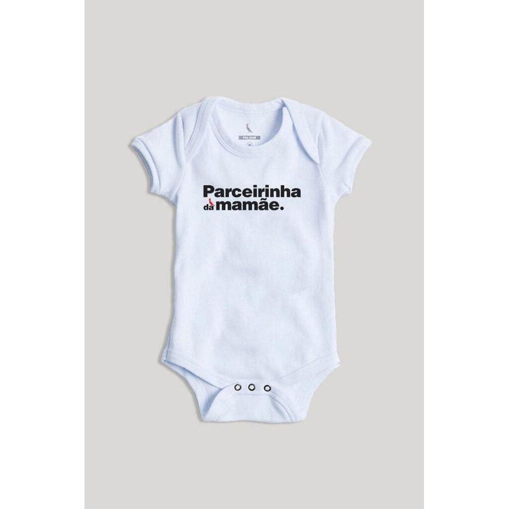 Body Parceirinha Da Mamãe Reserva Mini