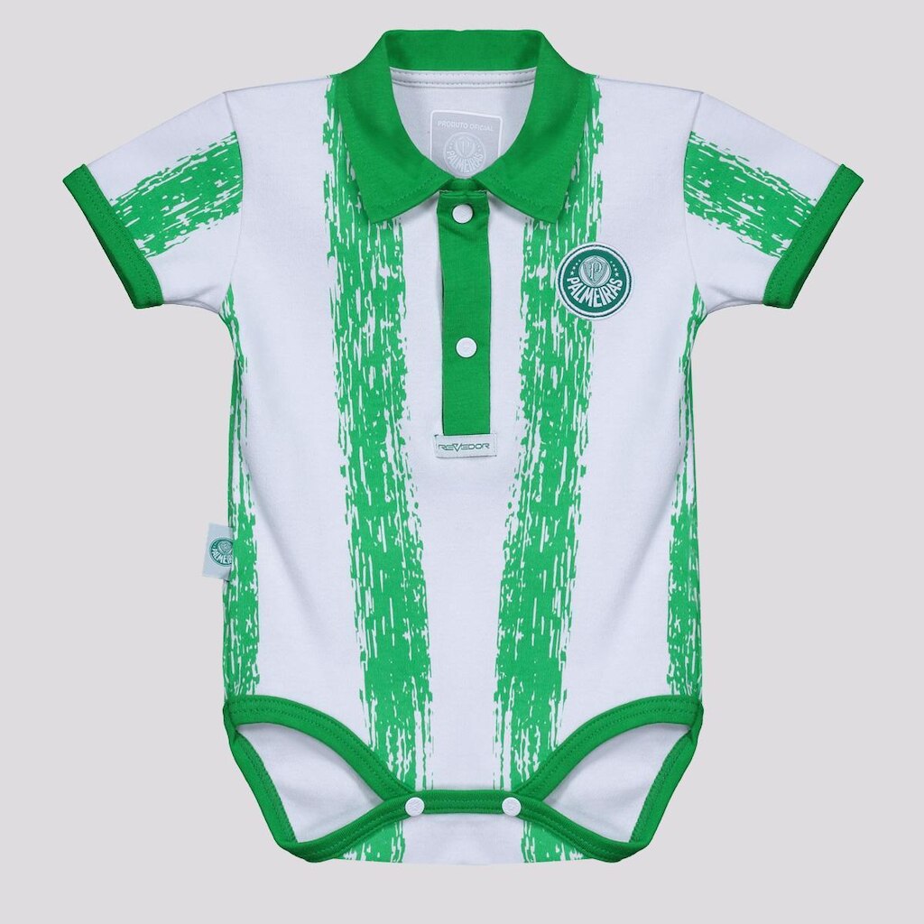 Body Polo Palmeiras Listrado