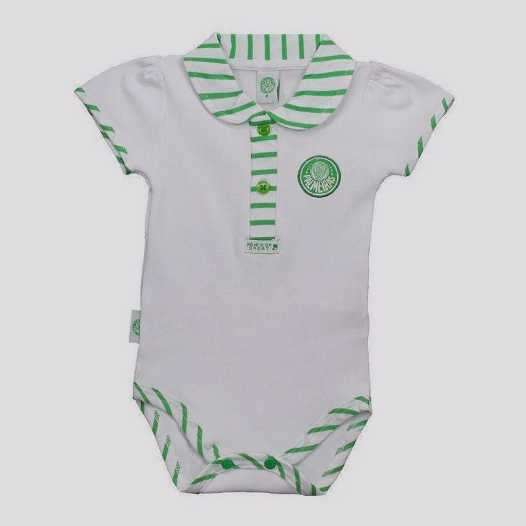 Body Polo Shield Palmeiras Infantil