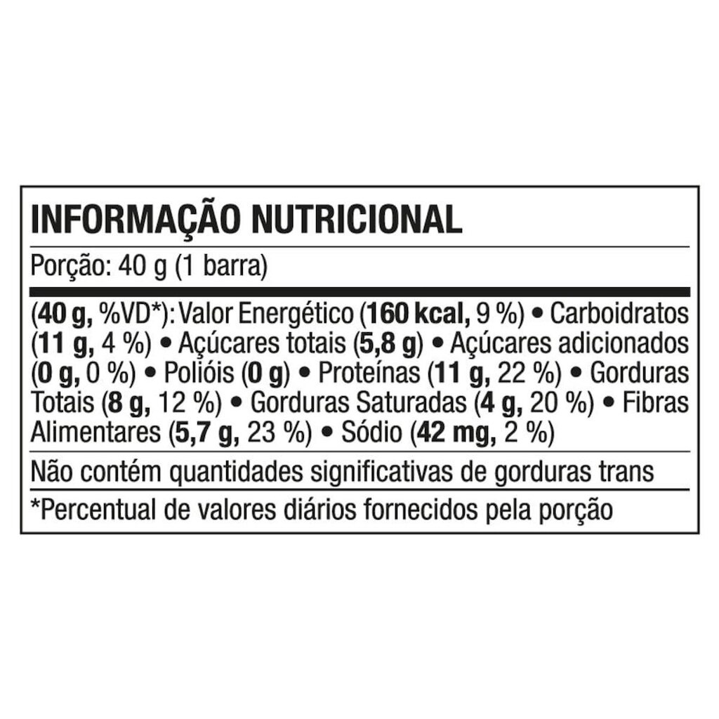 Body Protein Barra Cacau Equaliv 40g
