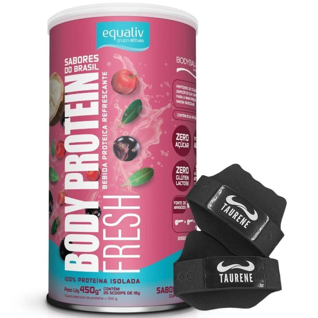 Body Protein Isolado Fresh 450g Luva - Equaliv
