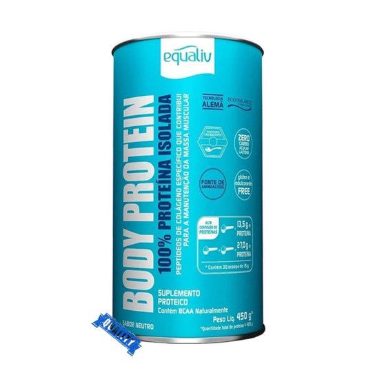 Body Protein - Proteina de Colageno Hidrolisado - 450g - Equaliv é ruim? Body Protein - Proteina de Colageno Hidrolisado - 450g - Equaliv é boa?