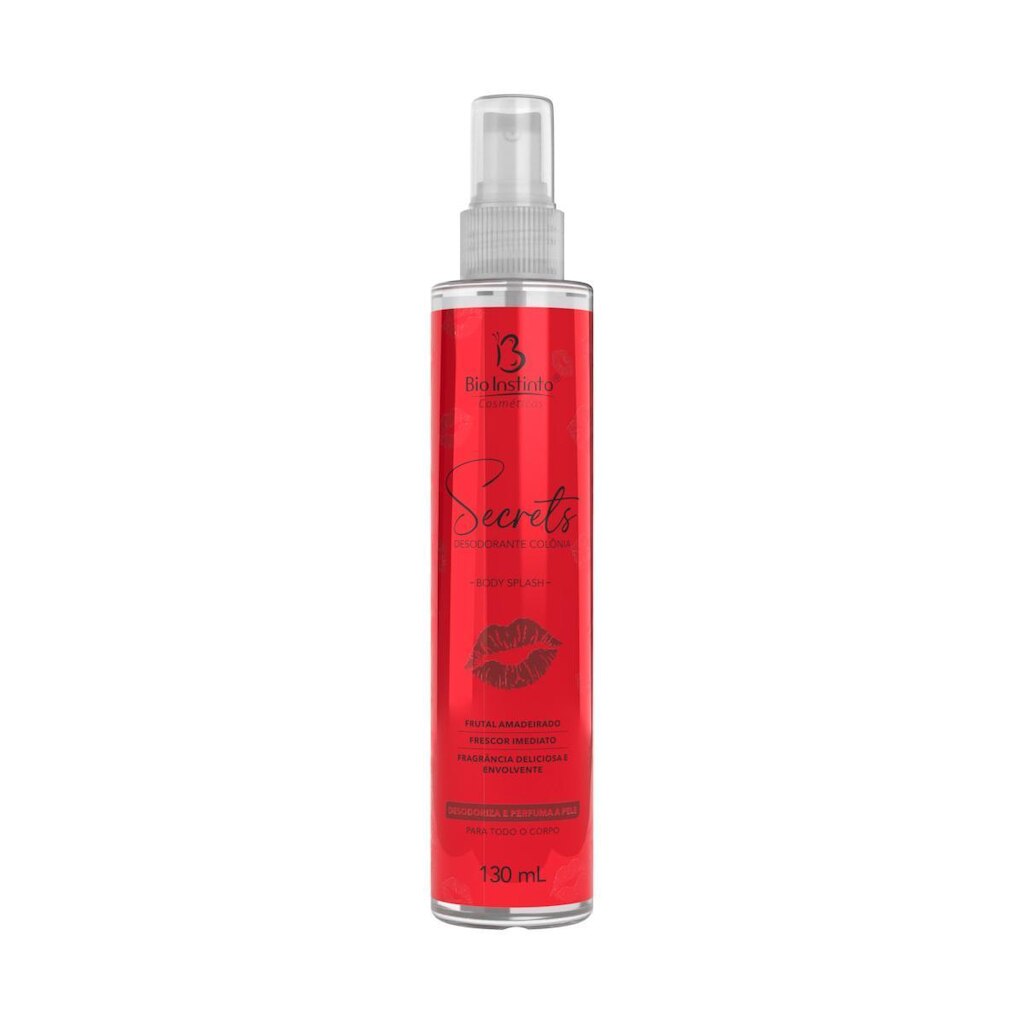 Body Splash Desodorante Colônia Secrets 130ml