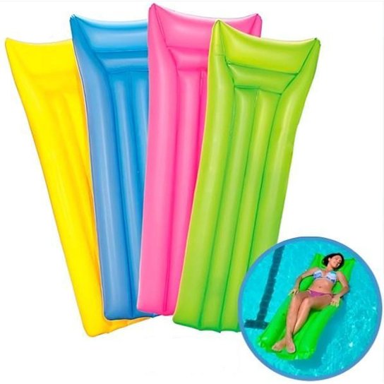 Boia Colchão Inflável Piscina Praia Adulto Grande 1,83mts - Rosa Menor preço em Boia Colchão Inflável Piscina Praia Adulto Grande 1,83mts - Rosa