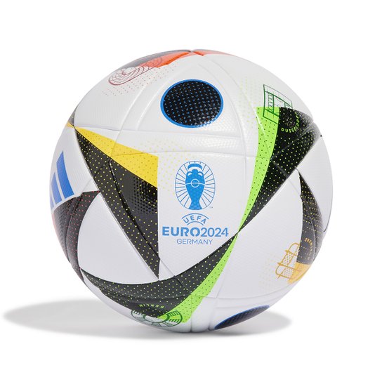 Bola Adidas Euro 24 League - Branco+Preto Menor preço em Bola Adidas Euro 24 League - Branco+Preto