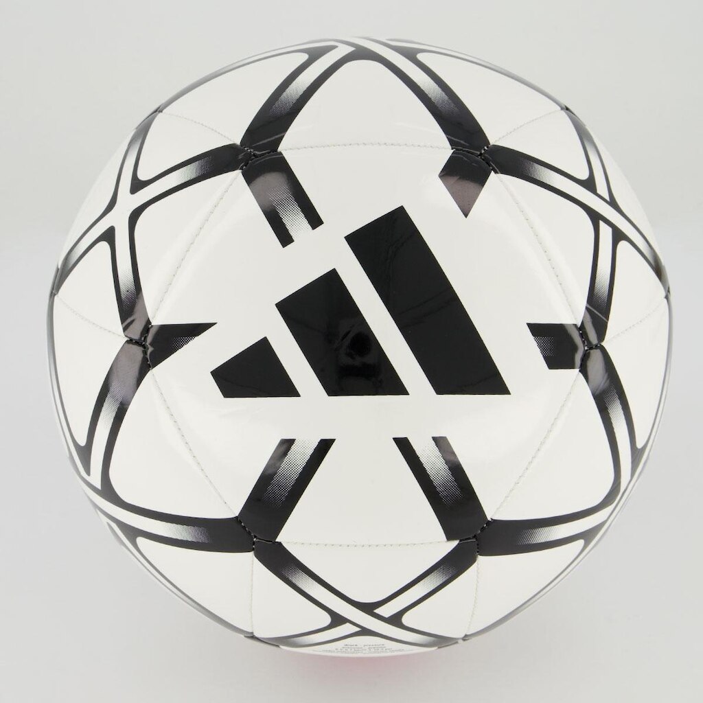 Bola Adidas Starlancer CLB Campo Branca e Preta