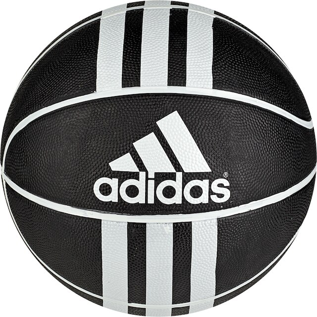 Bola Basquete Adidas 3S Rubber X - Preto e Branco é ruim? Bola Basquete Adidas 3S Rubber X - Preto e Branco é boa?
