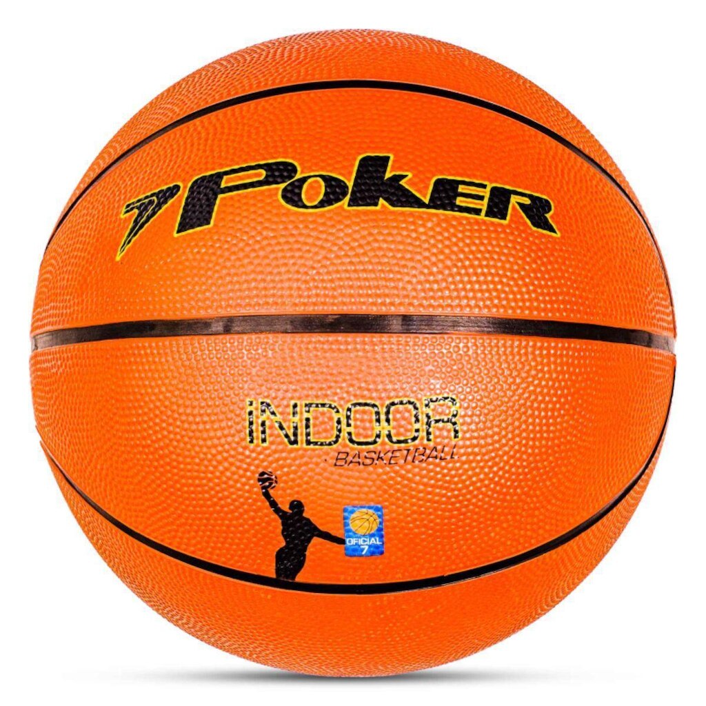 Bola Basquete Poker Oficial 7.0 Indoor