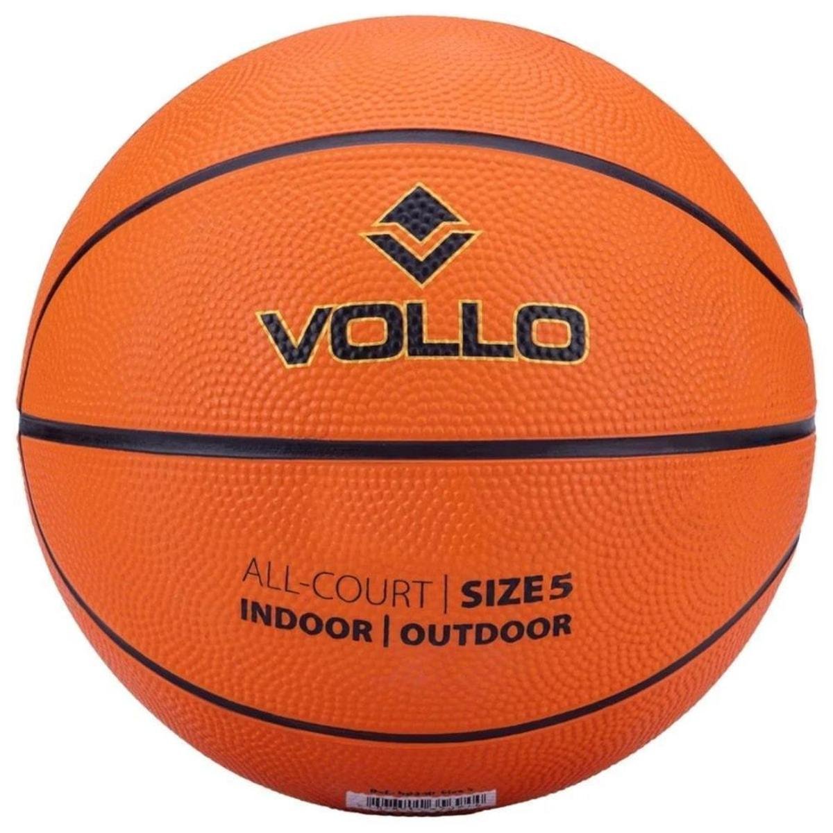 Bola Basquete Vollo BB500 Tamanho 5 Borracha