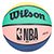 Bola Basquete Wilson NBA DRV Bright 7 - Verde+Rosa