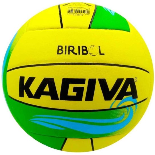 Bola Biribol Kagiva Oficial Volei Piscina - Amarelo+Verde é ruim? Bola Biribol Kagiva Oficial Volei Piscina - Amarelo+Verde é boa?