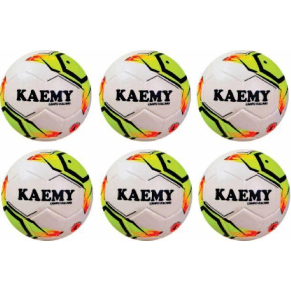 Bola Campo Nº04 Kaemy Com 06 Unidades