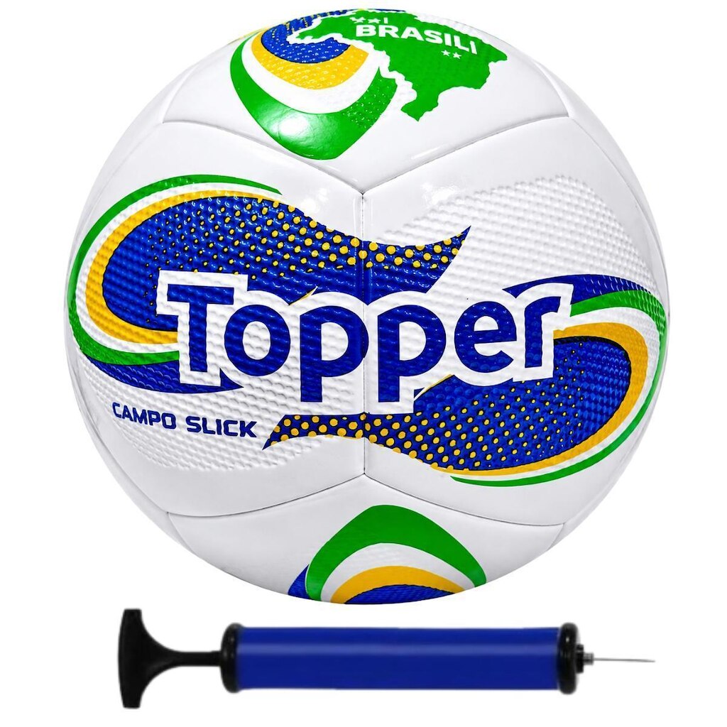 Bola Campo Topper Vai Brasil Oficial Serie Copa 2026 Com Bomba de Ar