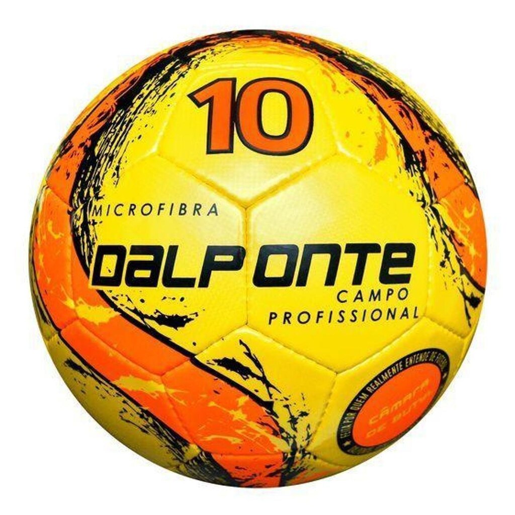 Bola Dalponte 10 Microfibra Futebol Campo Costurada a Mão