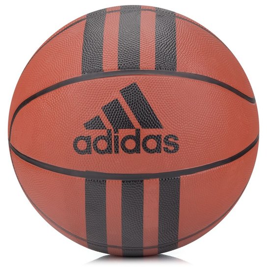 Bola de Basquete Adidas 3 Stripe D29 - Marrom Menor preço em Bola de Basquete Adidas 3 Stripe D29 - Marrom