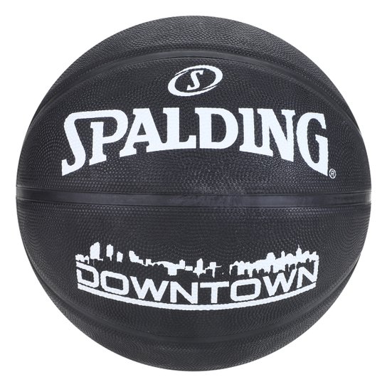 Bola de Basquete Spalding Downtown Black - Preto é ruim? Bola de Basquete Spalding Downtown Black - Preto é boa?
