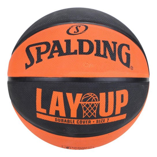 Bola de Basquete Spalding Lay-Up - Laranja+Preto é ruim? Bola de Basquete Spalding Lay-Up - Laranja+Preto é boa?