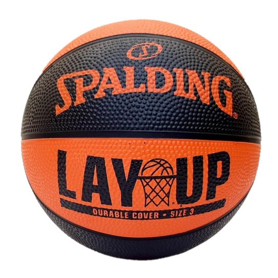 Bola de Basquete Spalding NBA Lay Up Original - Laranja Menor preço em Bola de Basquete Spalding NBA Lay Up Original - Laranja