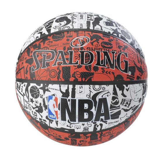 Bola de Basquete Spalding NBA - Vermelho Menor preço em Bola de Basquete Spalding NBA - Vermelho