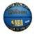 BOLA DE BASQUETE WILSON NBA GRAFFITI GOLDEN STATE WARRIORS 7 - Azul+Preto