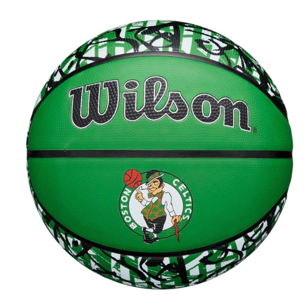 Bola de Basquete Wilson NBA Team Graffiti Boston Celtics