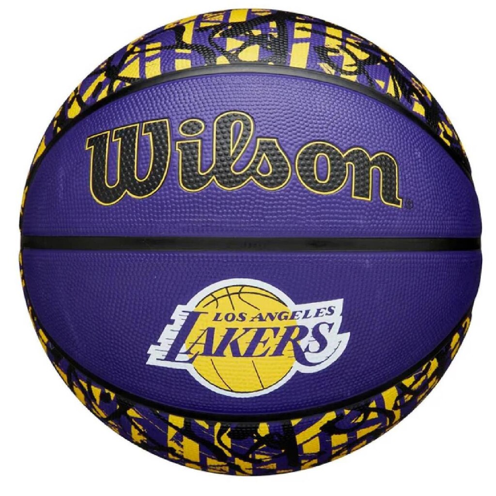 Bola de Basquete Wilson NBA Team Graffiti LA LAKERS #7