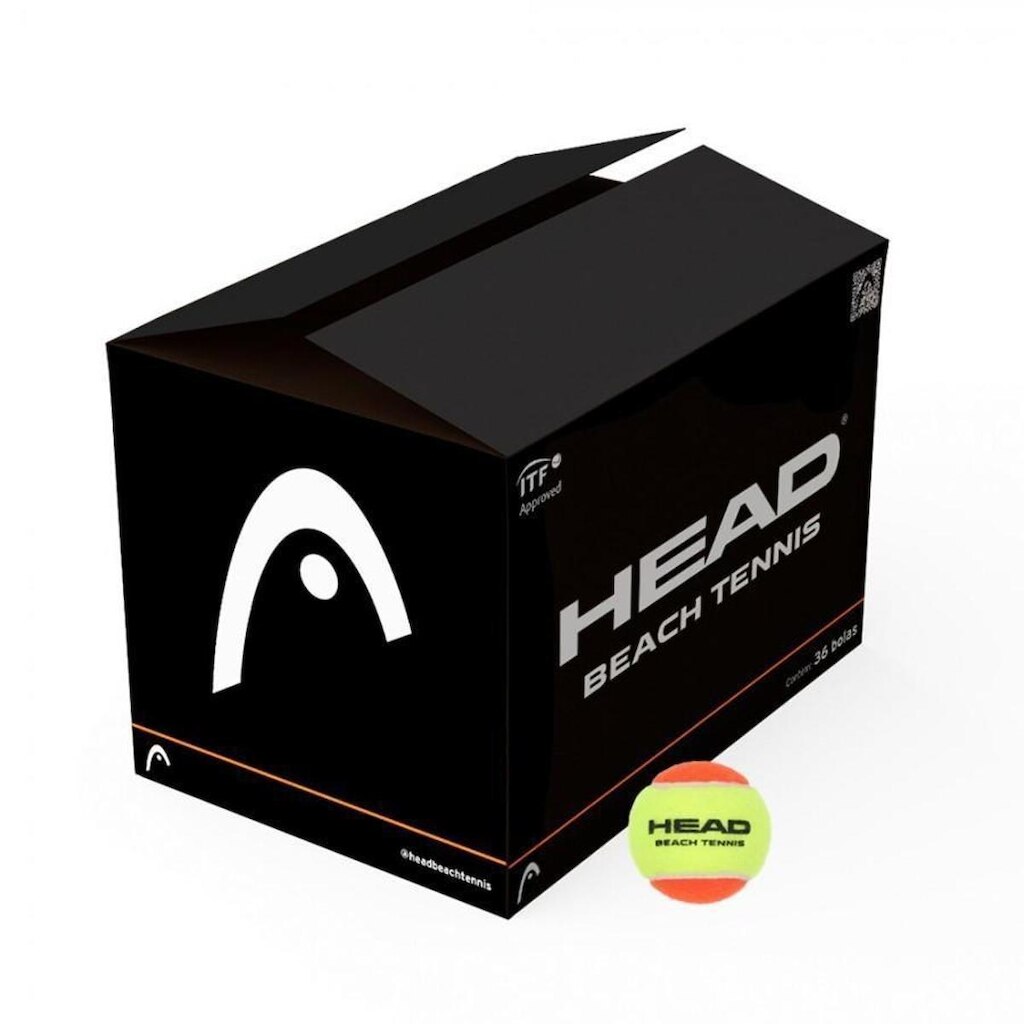 Bola de Beach Tennis Head - Caixa com 36 Unidades
