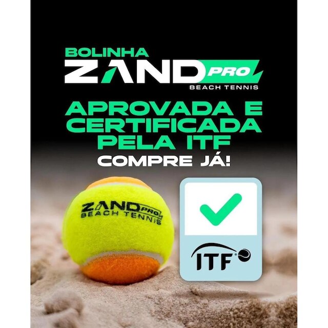 Bola de Beach Tennis Zand ITF 2 packs 3 unid.