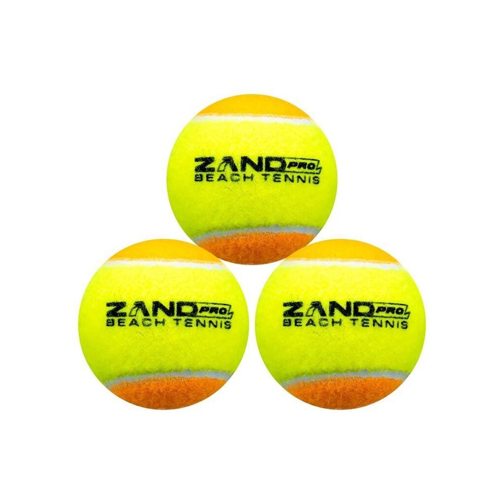 Bola de Beach Tennis Zand Pro Pack Com 03 Bolas