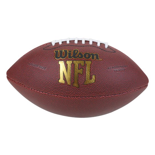 Bola de Futebol Americano Wilson NFL Force Jr - Marrom Menor preço em Bola de Futebol Americano Wilson NFL Force Jr - Marrom