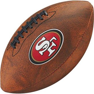 Bola de Futebol Americano Wilson Throwback NFL Jr. San Francisco 49ers