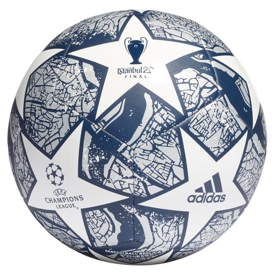Bola de Futebol Campo Adidas UEFA Champions League Club Final Istanbul 20 - Branco e Azul é ruim? Bola de Futebol Campo Adidas UEFA Champions League Club Final Istanbul 20 - Branco e Azul é boa?