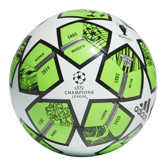 Bola de Futebol Campo Adidas UEFA Champions League Finale Stambul Club - Verde+Branco é ruim? Bola de Futebol Campo Adidas UEFA Champions League Finale Stambul Club - Verde+Branco é boa?