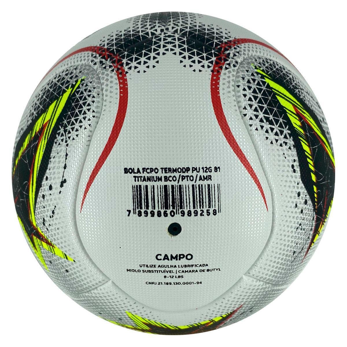 Bola De Futebol Campo Dalponte 81 Titanium Termodalponte Oficial