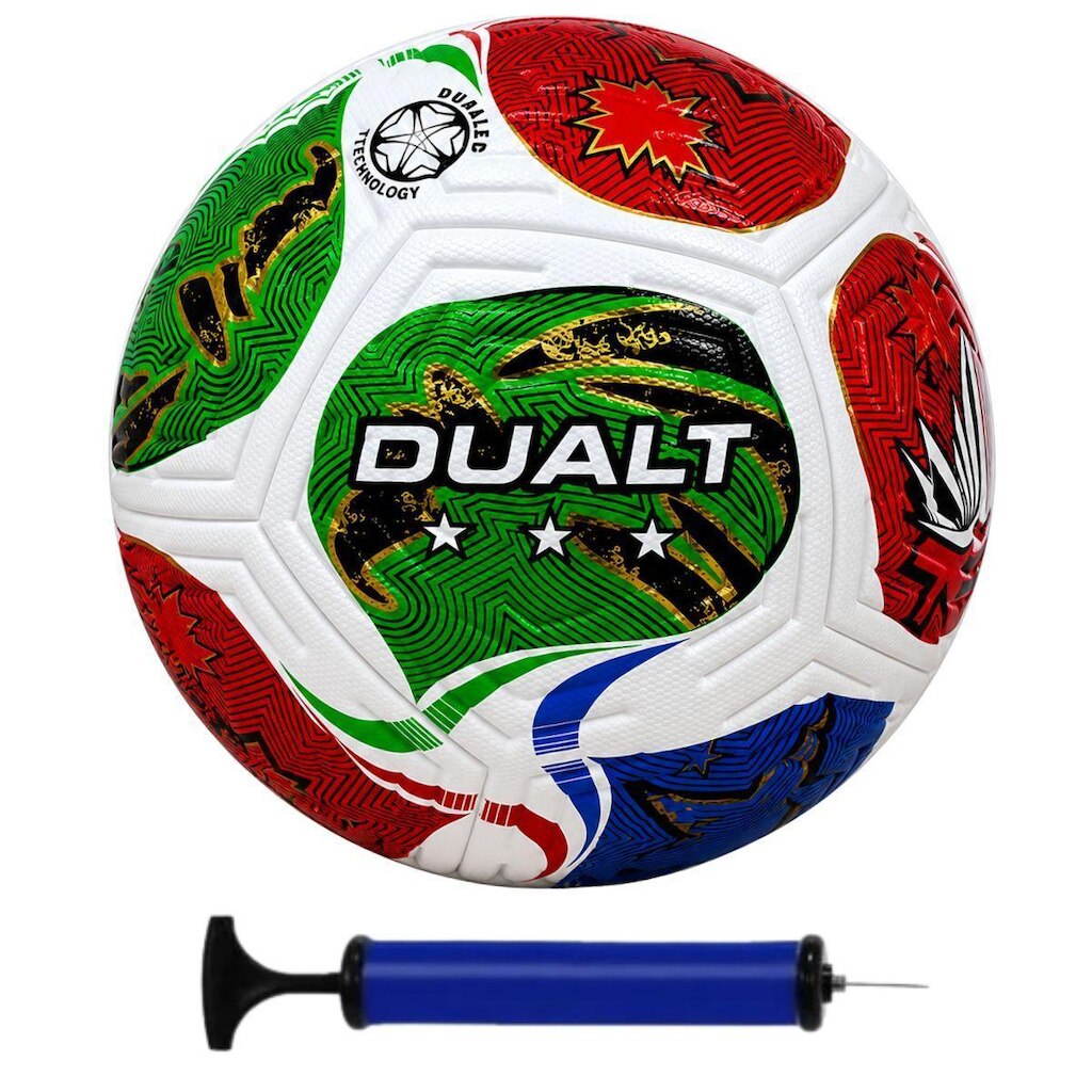 Bola de Futebol Campo Dualt Protech Copa 2026 Com Bomba de Ar