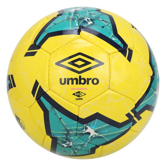 Bola de Futebol Campo Umbro Neo Trainer Hs - Amarelo+Verde Menor preço em Bola de Futebol Campo Umbro Neo Trainer Hs - Amarelo+Verde